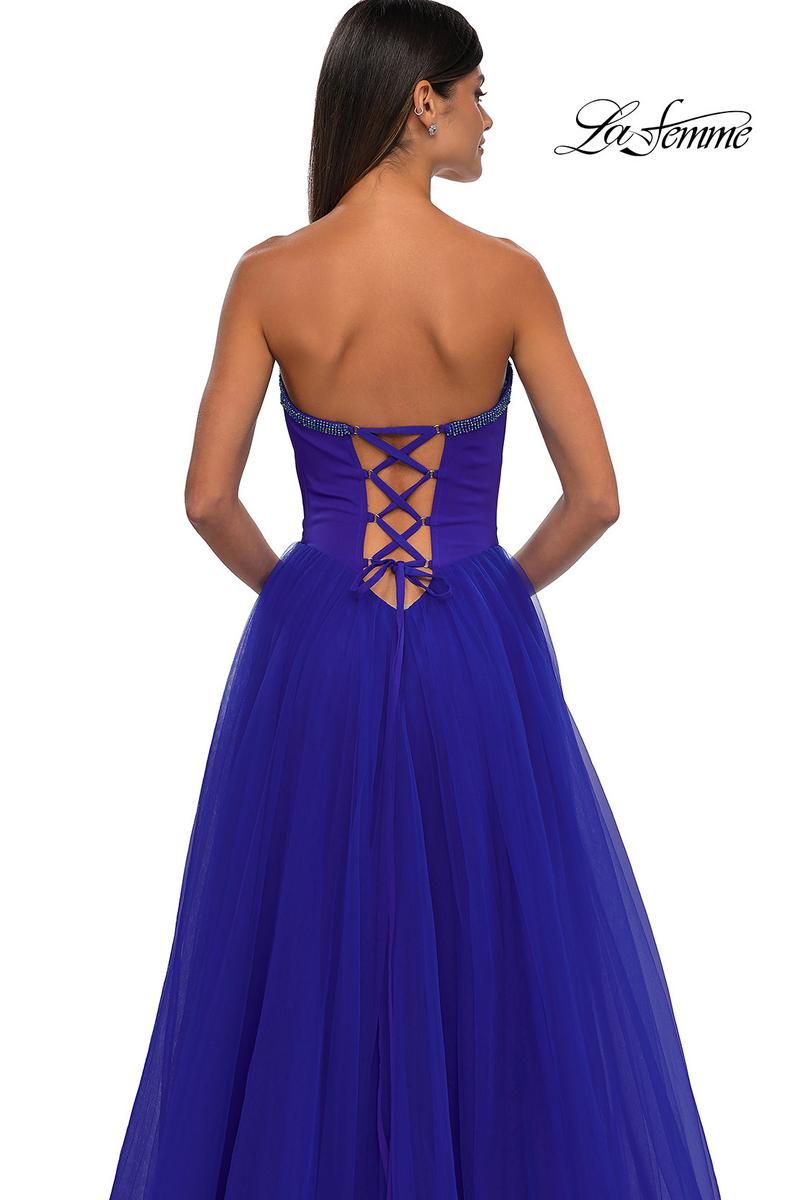 La Femme Dress 32731 - Royal Blue