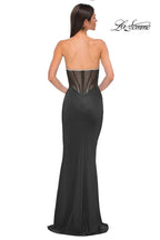 La Femme Dress 32733 - Black