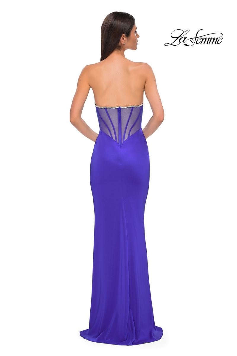 La Femme Dress 32733 - Royal Blue