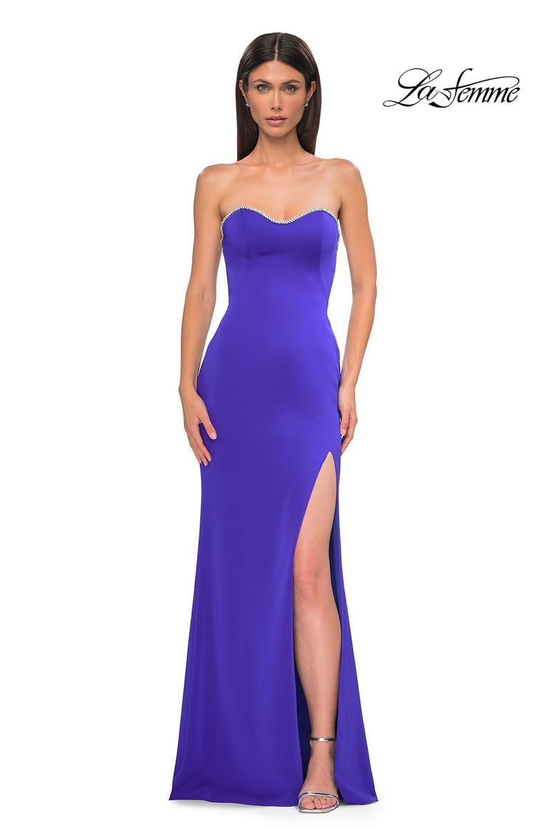 La Femme Dress 32733 - Royal Blue