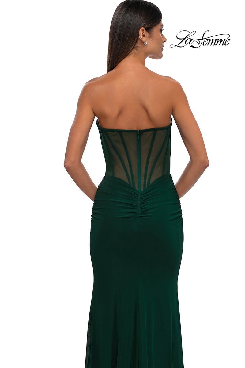 La Femme Dress 32734 - Emerald