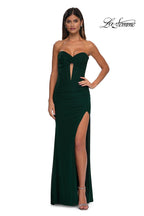 La Femme Dress 32734 - Emerald