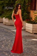 La Femme Dress 32734 - Red