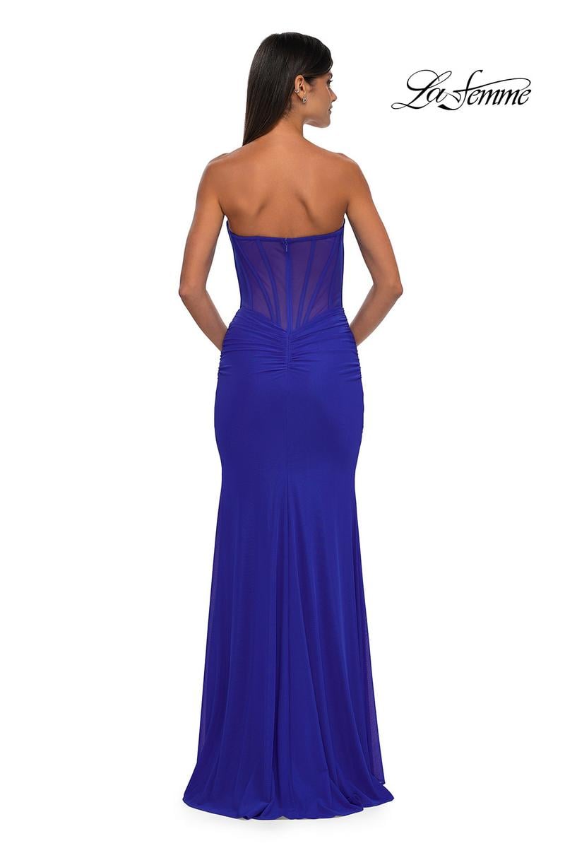 La Femme Dress 32734 - Royal Blue