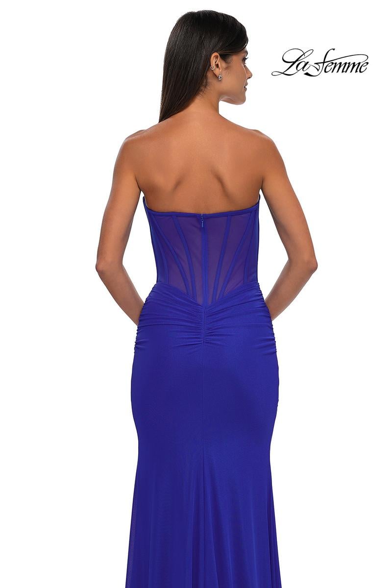 La Femme Dress 32734 - Royal Blue