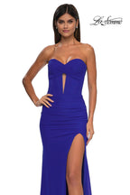 La Femme Dress 32734 - Royal Blue