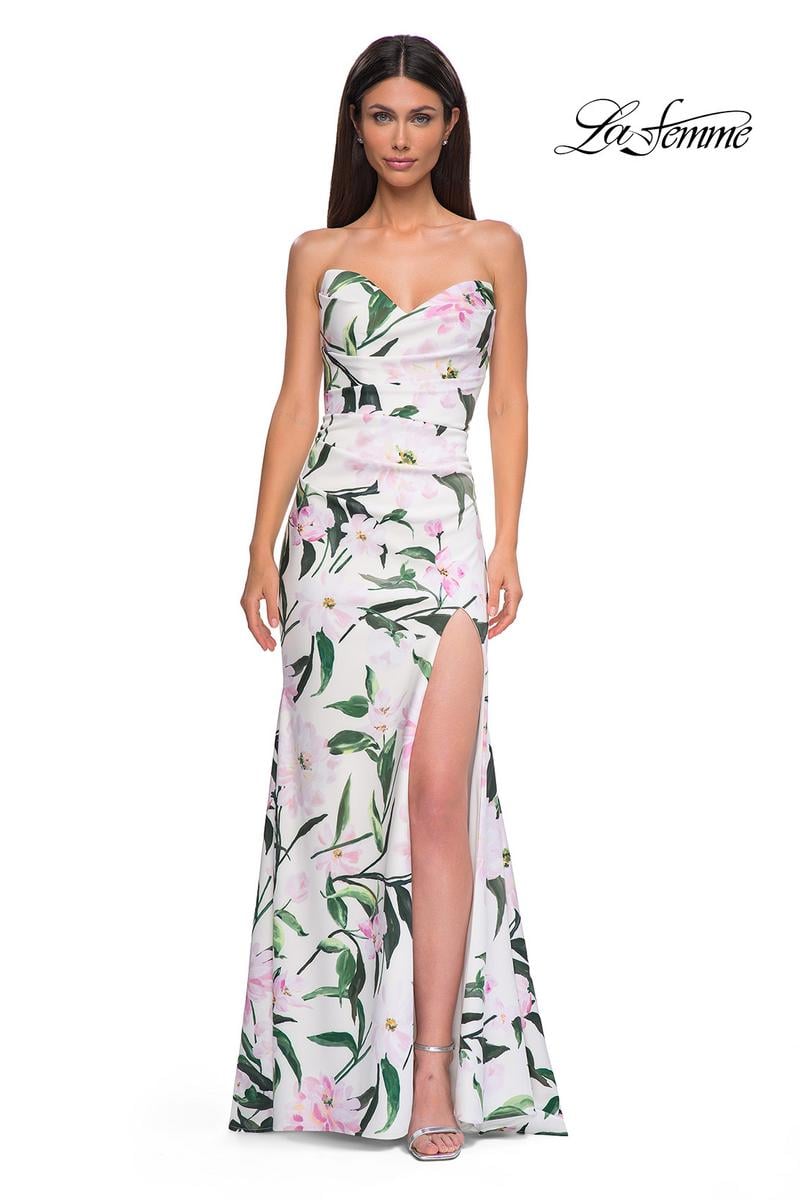 La Femme Dress 32752 - Multi