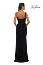 La Femme Dress 32753 - Black