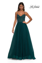La Femme Dress 32754 - Dark Teal
