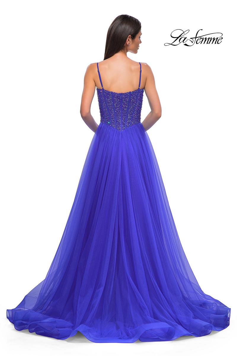 La Femme Dress 32754 - Royal Blue