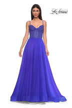 La Femme Dress 32754 - Royal Blue