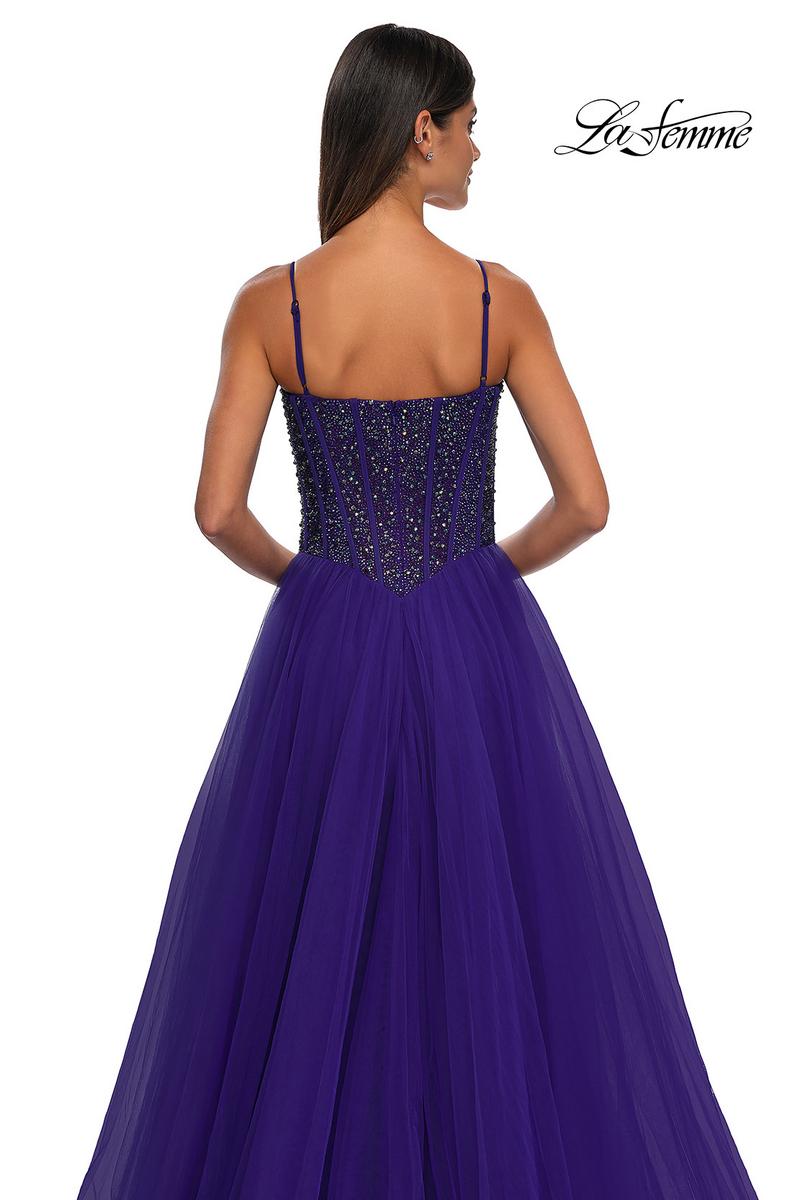 La Femme Dress 32754 - Royal Purple