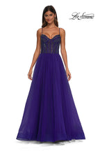 La Femme Dress 32754 - Royal Purple