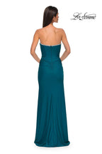 La Femme Dress 32756 - Dark Teal
