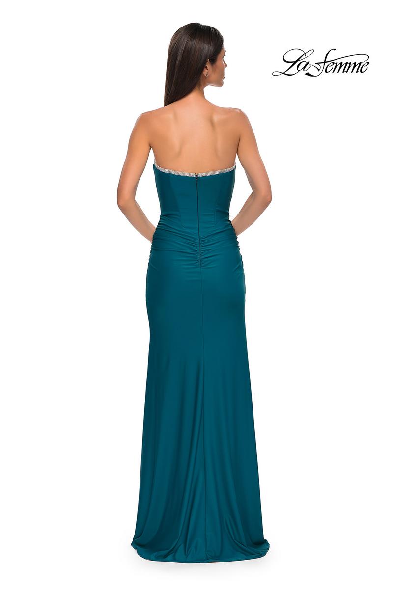 La Femme Dress 32756 - Dark Teal