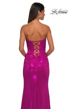 La Femme Dress 32757 - Hot Pink