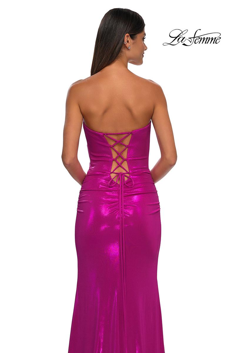 La Femme Dress 32757 - Hot Pink