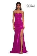 La Femme Dress 32757 - Hot Pink