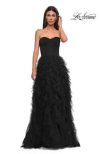 La Femme Dress 32760 - Black