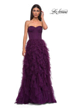 La Femme Dress 32760 - Dark Berry