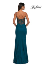 La Femme Dress 32763 - Dark Teal