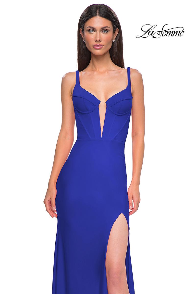 La Femme Dress 32763 - Royal Blue
