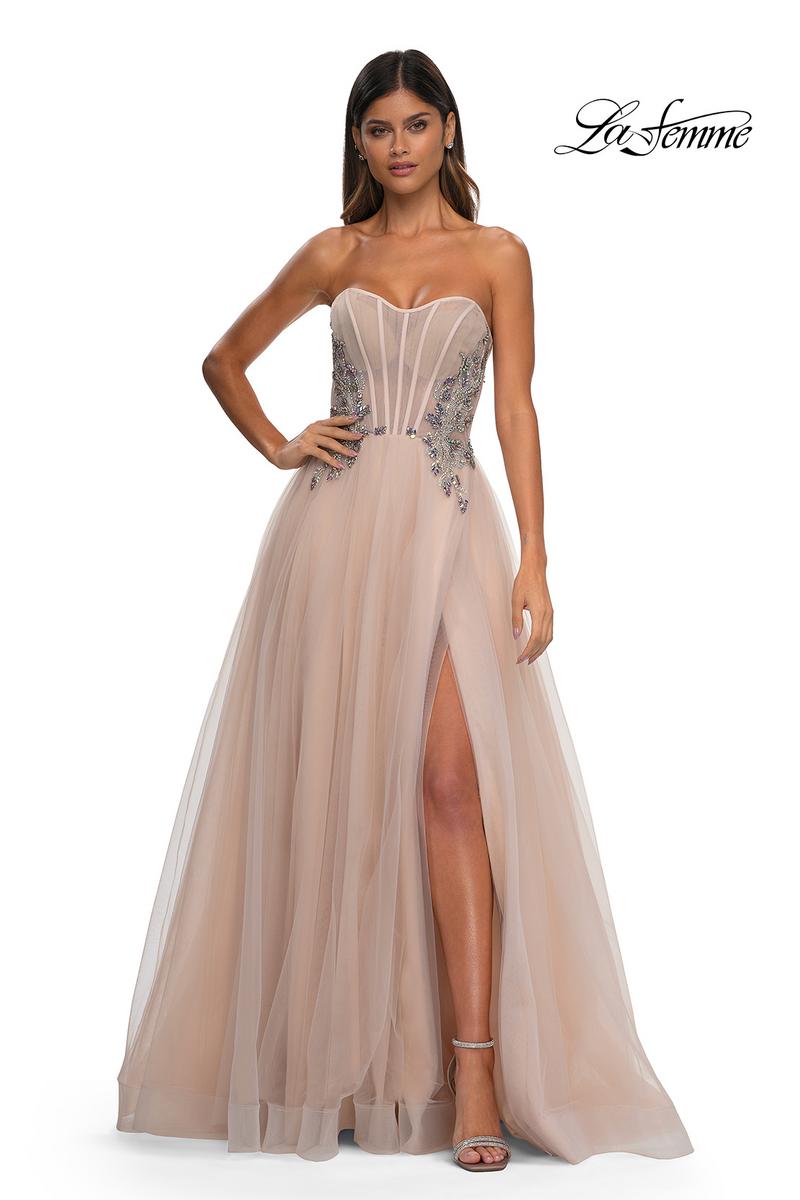 La Femme Dress 32767 - Blush