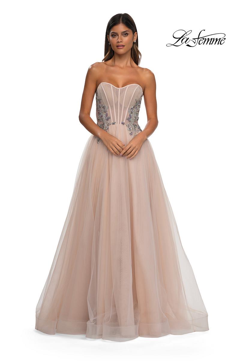 La Femme Dress 32767 - Blush