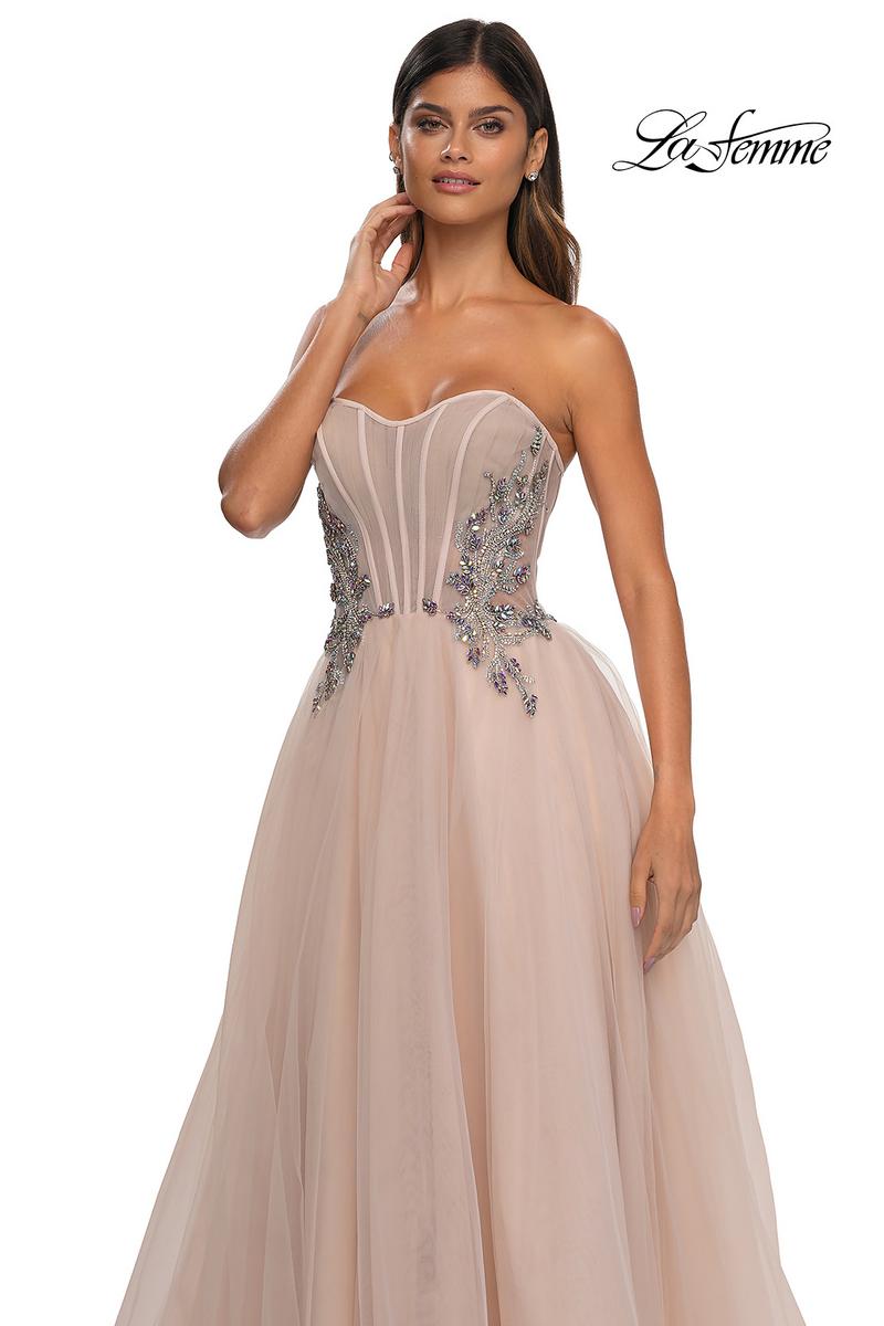 La Femme Dress 32767 - Blush