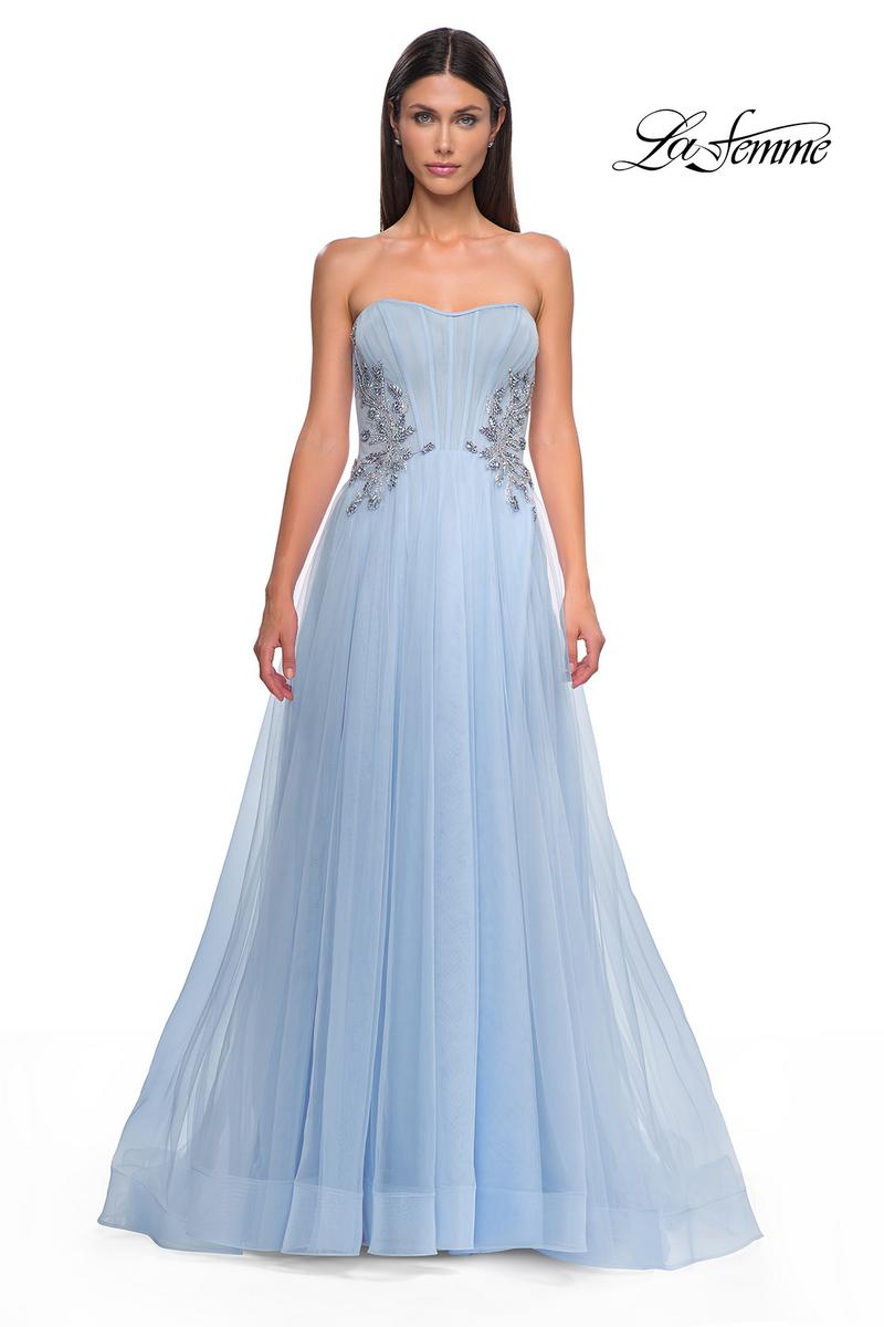 La Femme Dress 32767 - Cloud Blue