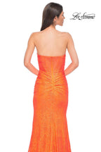 La Femme Dress 32773 - Bright Orange