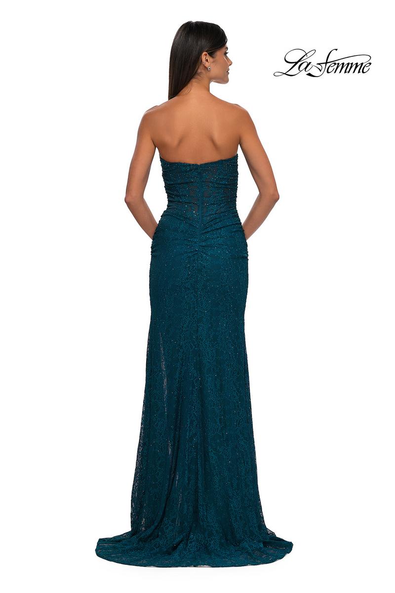 La Femme Dress 32773 - Dark Teal