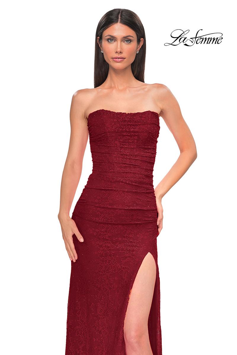 La Femme Dress 32773 - Red