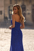 La Femme Dress 32773 - Royal Blue