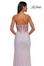 La Femme Dress 32774 - Dusty Pink