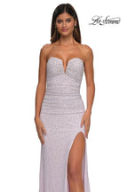 La Femme Dress 32774 - Dusty Pink