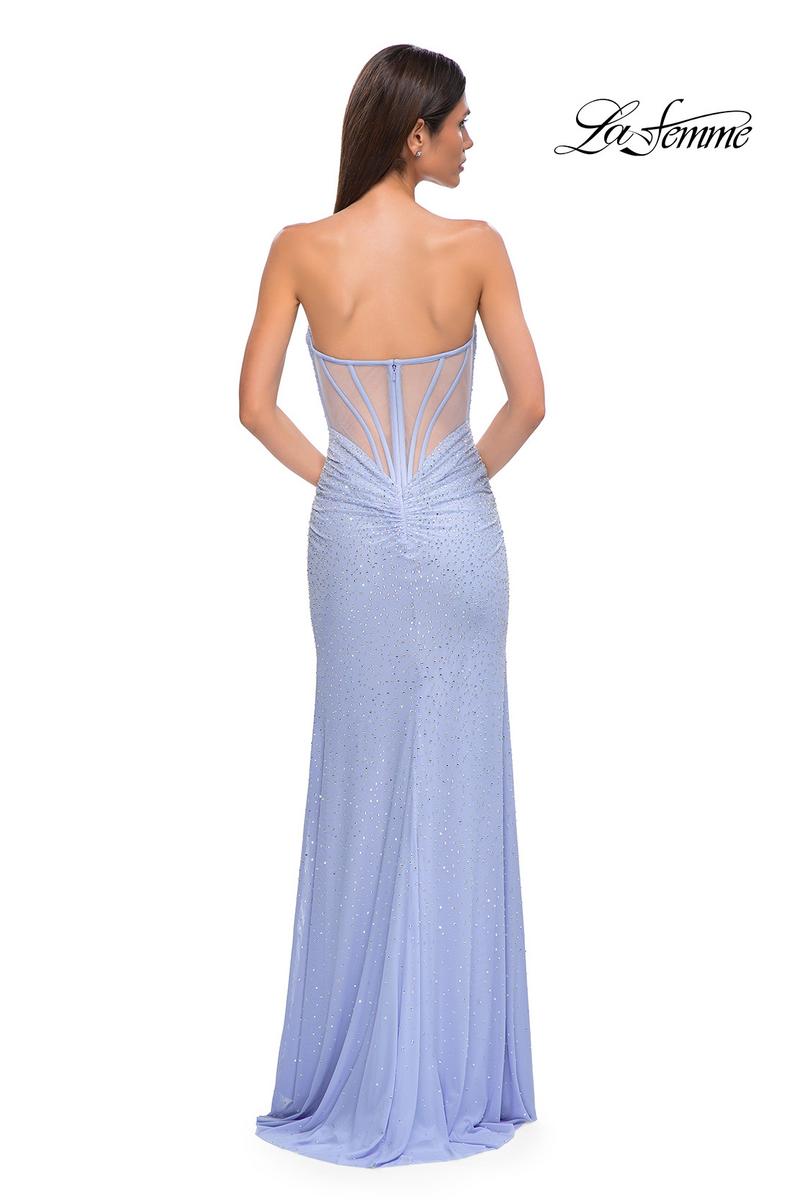 La Femme Dress 32774 - Light Periwinkle