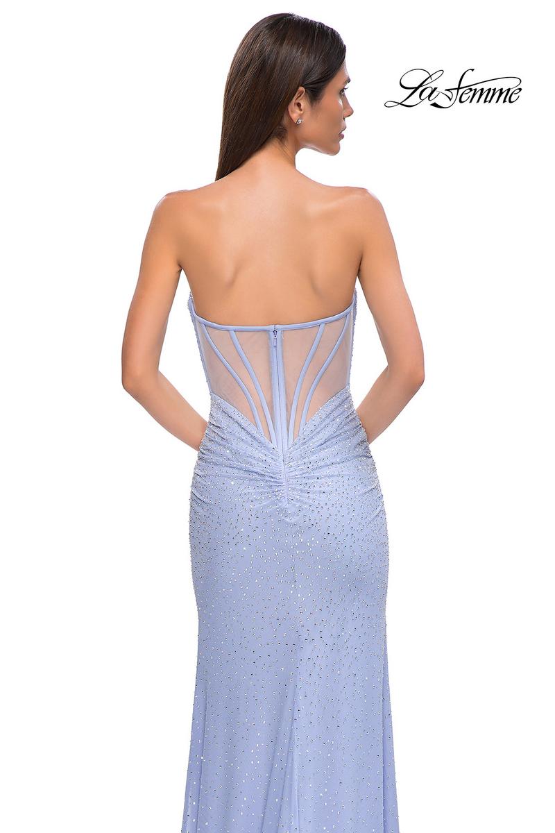 La Femme Dress 32774 - Light Periwinkle