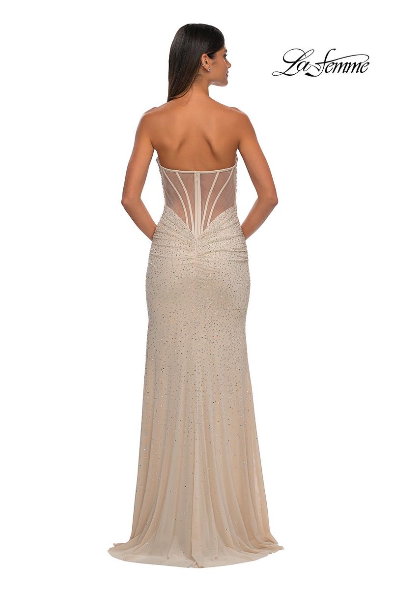 La Femme Dress 32774 - Nude