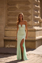 La Femme Dress 32774 - Sage