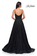 La Femme Dress 32781 - Black