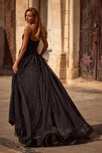 La Femme Dress 32781 - Black