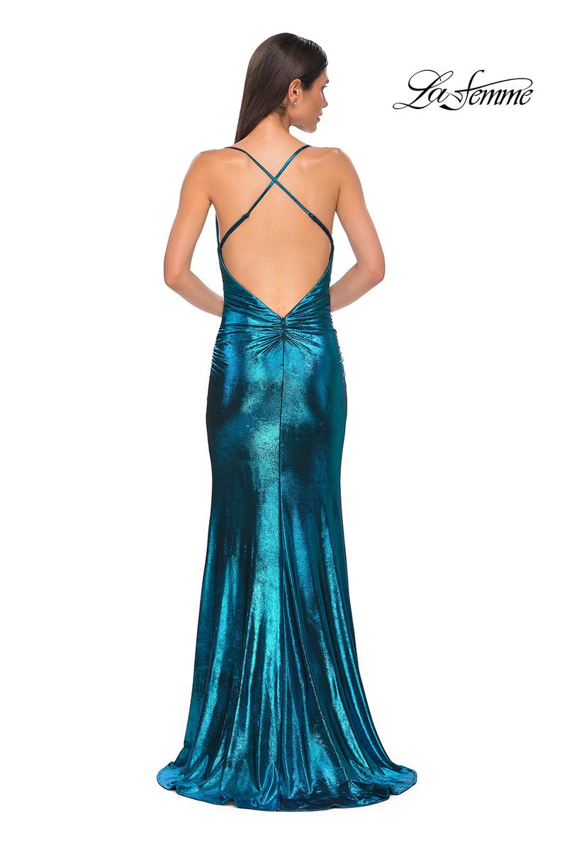 La Femme Dress 32782 - Dark Teal