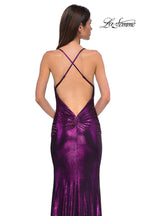 La Femme Dress 32782 - Purple