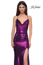 La Femme Dress 32782 - Purple