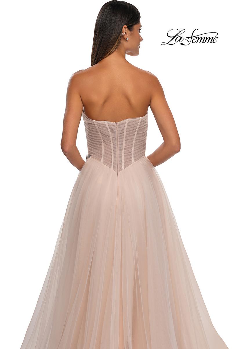 La Femme Dress 32789 - Blush