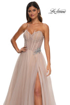 La Femme Dress 32789 - Blush