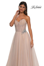 La Femme Dress 32789 - Blush