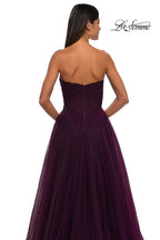 La Femme Dress 32789 - Dark Berry