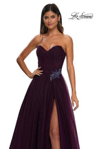 La Femme Dress 32789 - Dark Berry
